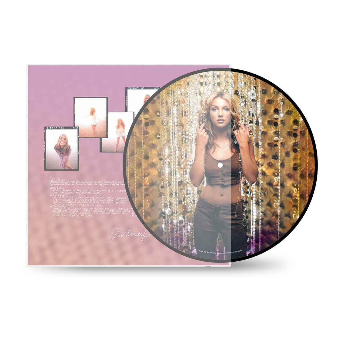 Britney Spears sold oops I did it again clear vinyl