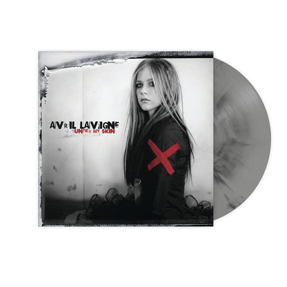 UNDER MY SKIN (SILVER/GREY & BLACK MARBLE) VINYL