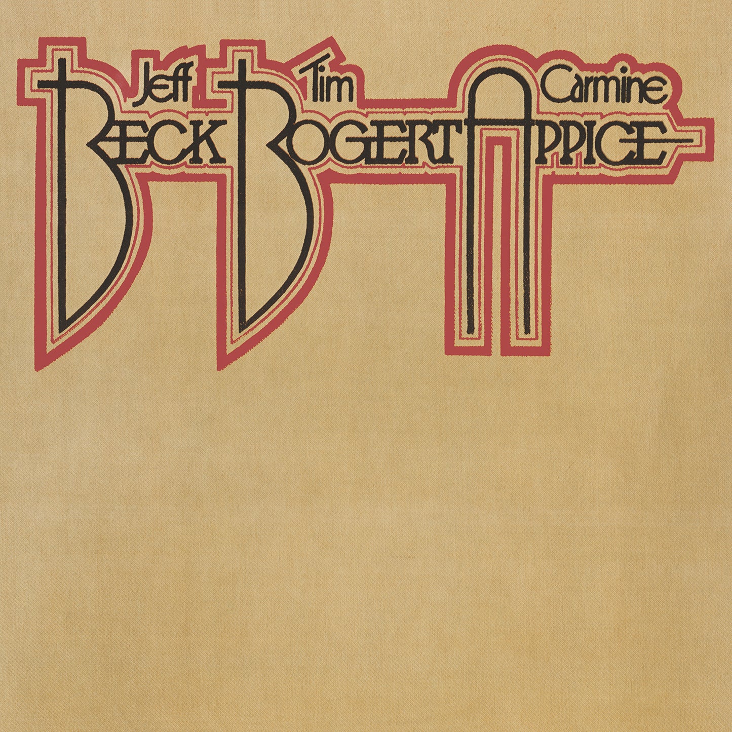 BECK, BOGERT & APPICE 50TH ANNIVERSARY EDTION (TRANSLUCENT RED COLOURED) VINYL