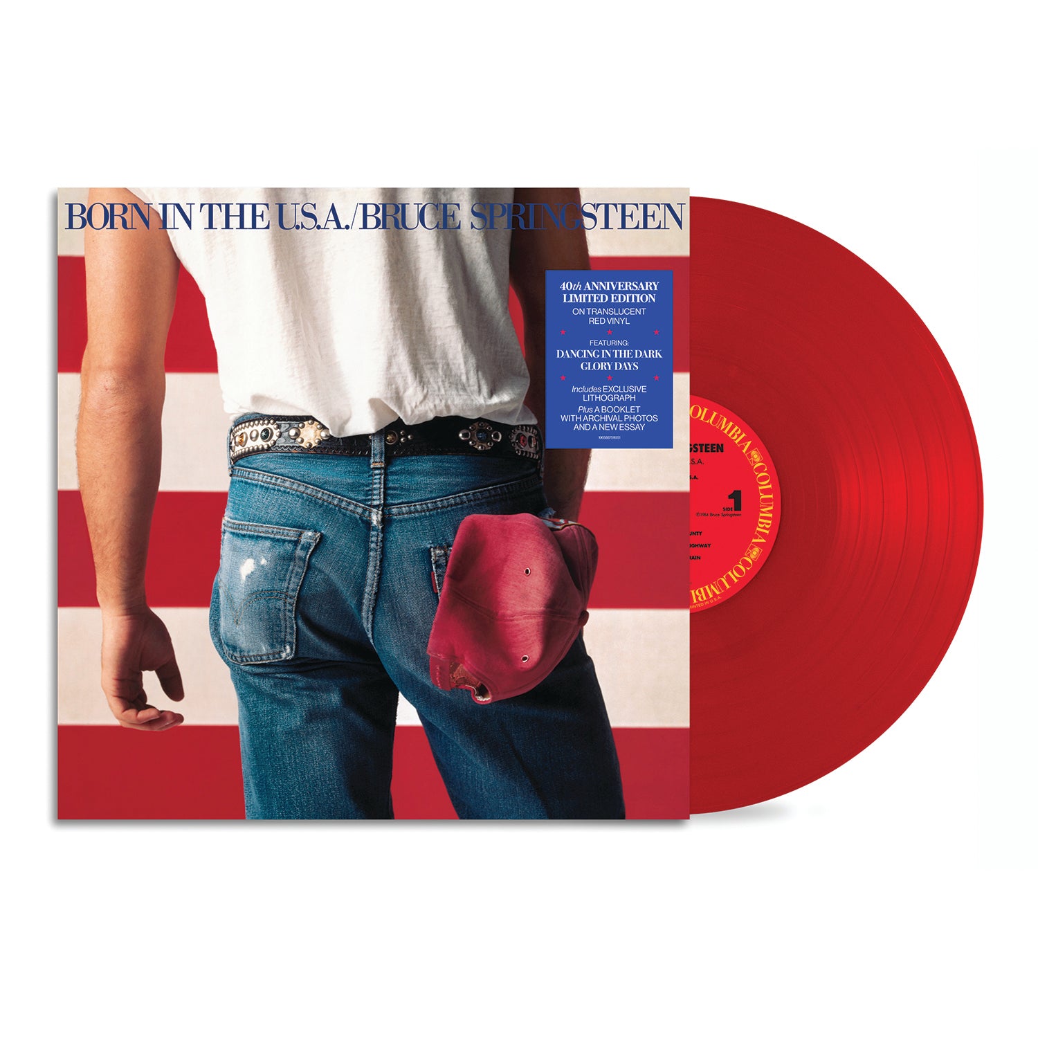 BORN IN THE U.S.A. (40TH ANNIVERSARY EDITION) VINYL | Bruce Springsteen ...