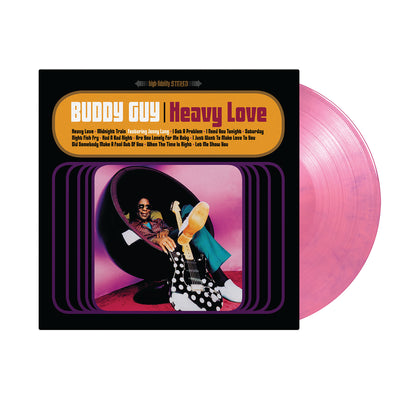 HEAVY LOVE (PINK & PURPLE MARBLED) VINYL