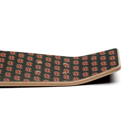 CLASSIC LOGO PATTERN SKATE DECK