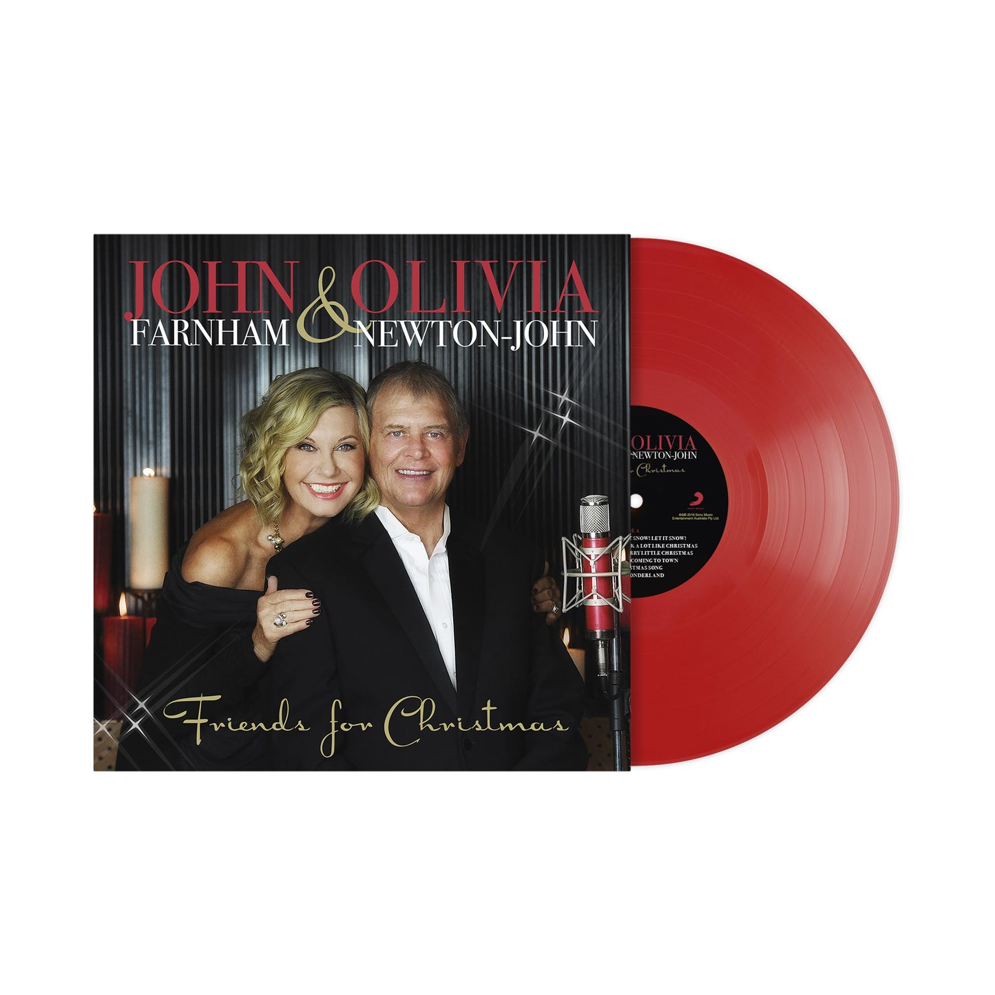 FRIENDS FOR CHRISTMAS (RED) VINYL