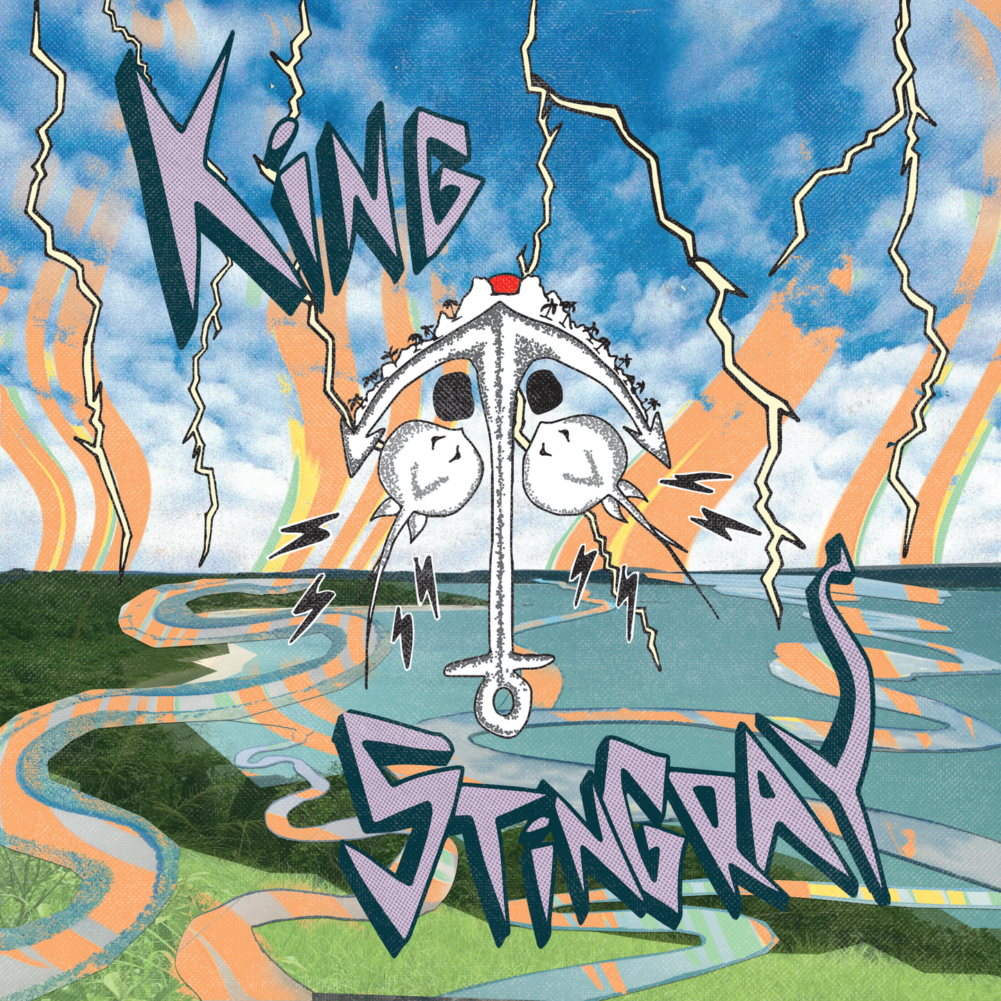 KING STINGRAY (2023 GREEN REPRESS) VINYL