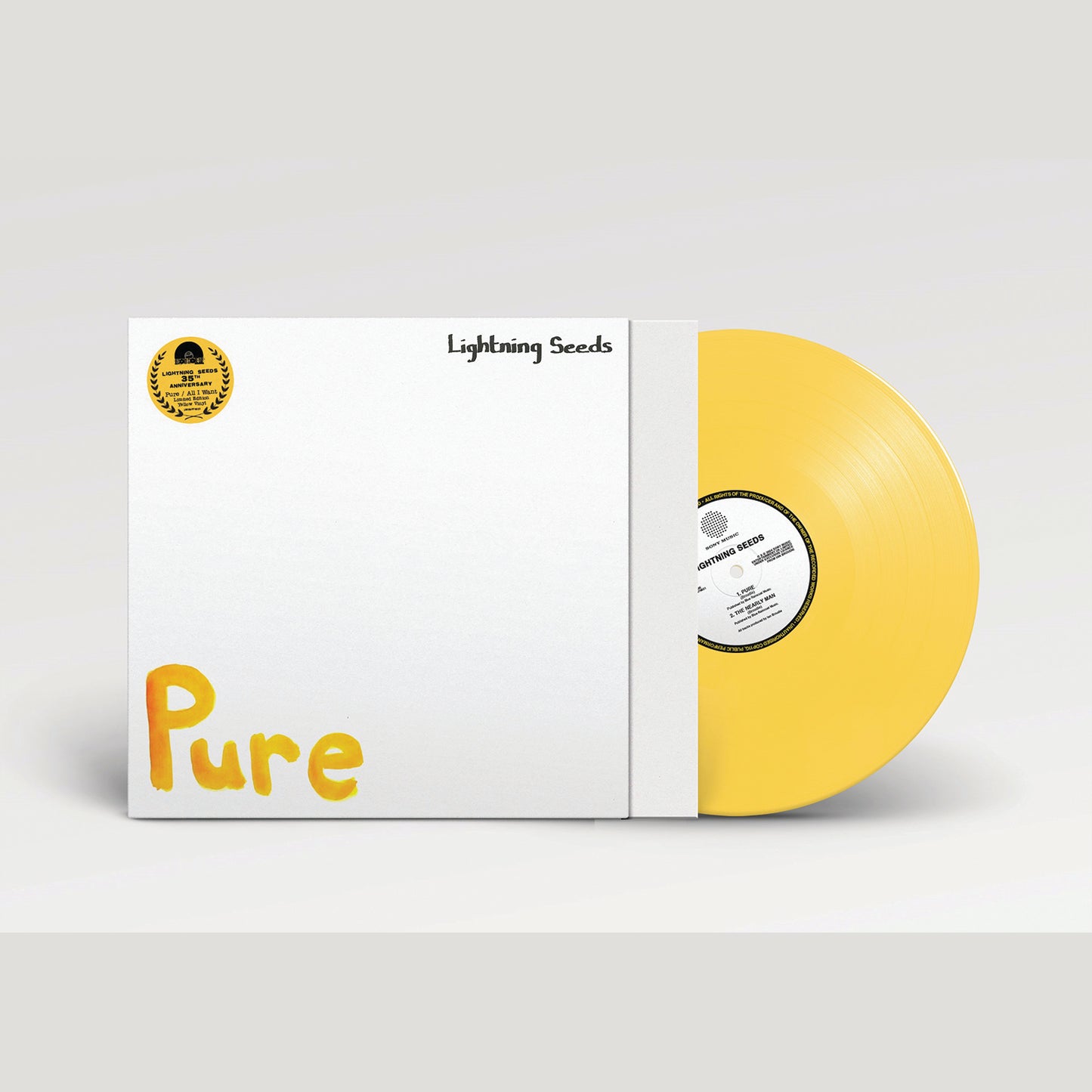 PURE/ALL I WANT (10" SINGLE - YELLOW) VINYL