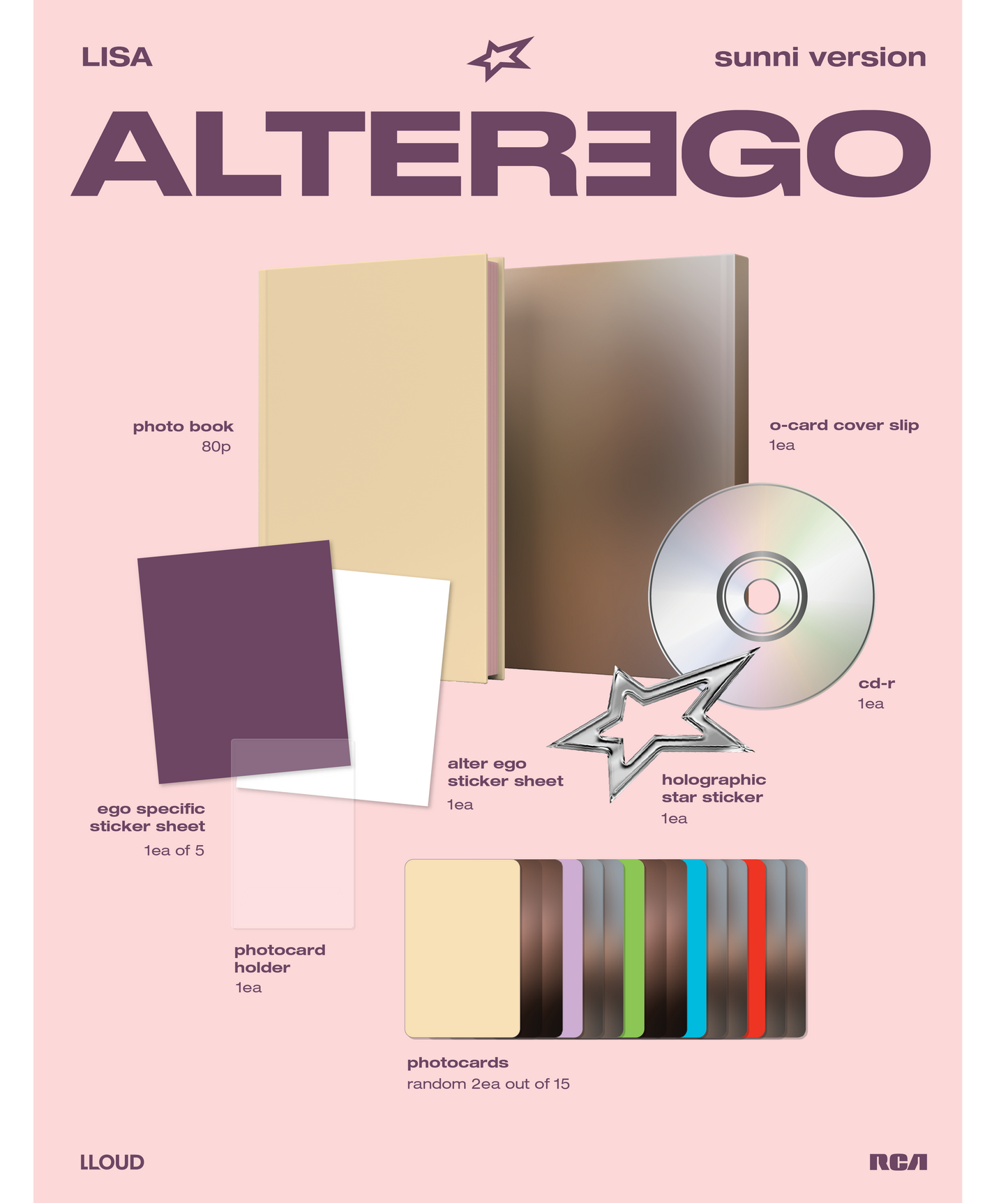 ALTER EGO - SUNNI VERSION (DELUXE HARDCOVER PHOTOBOOK) CD