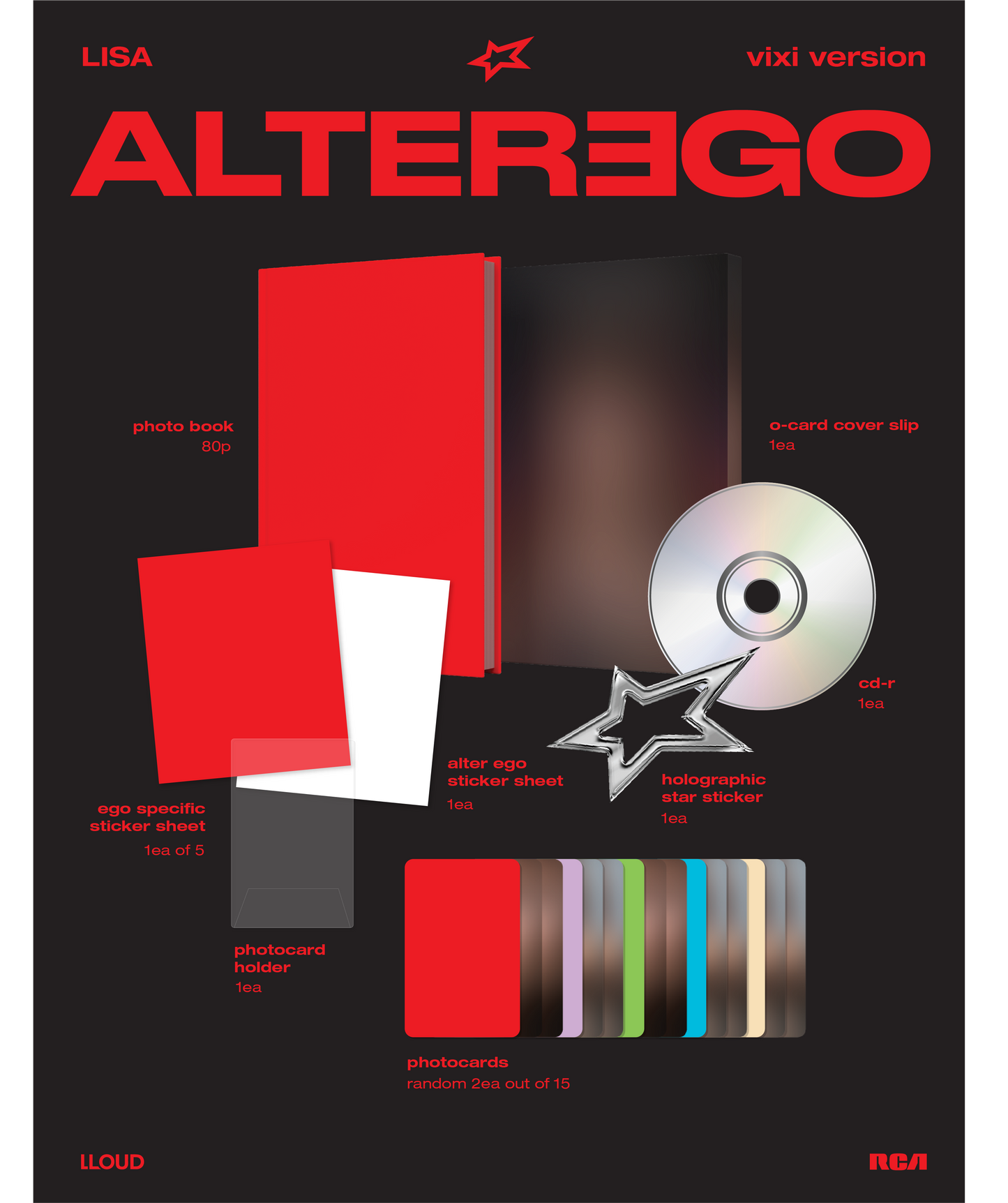 ALTER EGO - VIXI VERSION (DELUXE HARDCOVER PHOTOBOOK) CD