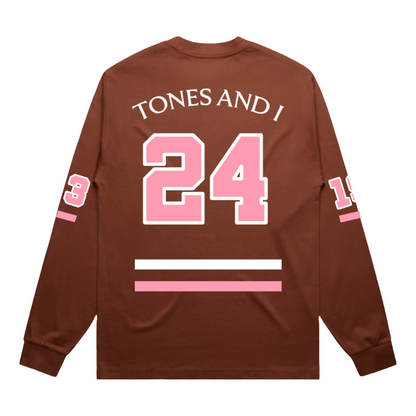 LONGSLEEVE JERSEY (PINK/BROWN)