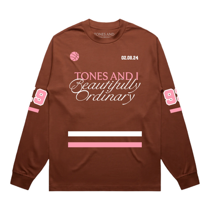 LONGSLEEVE JERSEY (PINK/BROWN)