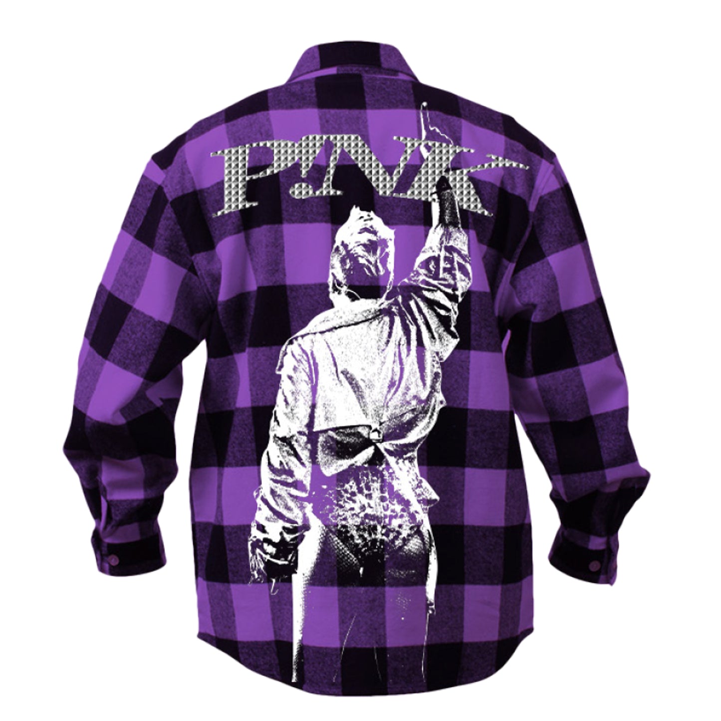 PURPLE FLANNEL SHIRT