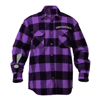 PURPLE FLANNEL SHIRT