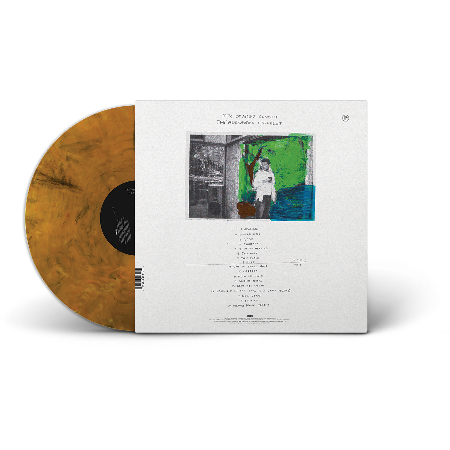 The Alexander Technique Exclusive Tiger's Eye Orange Vinyl