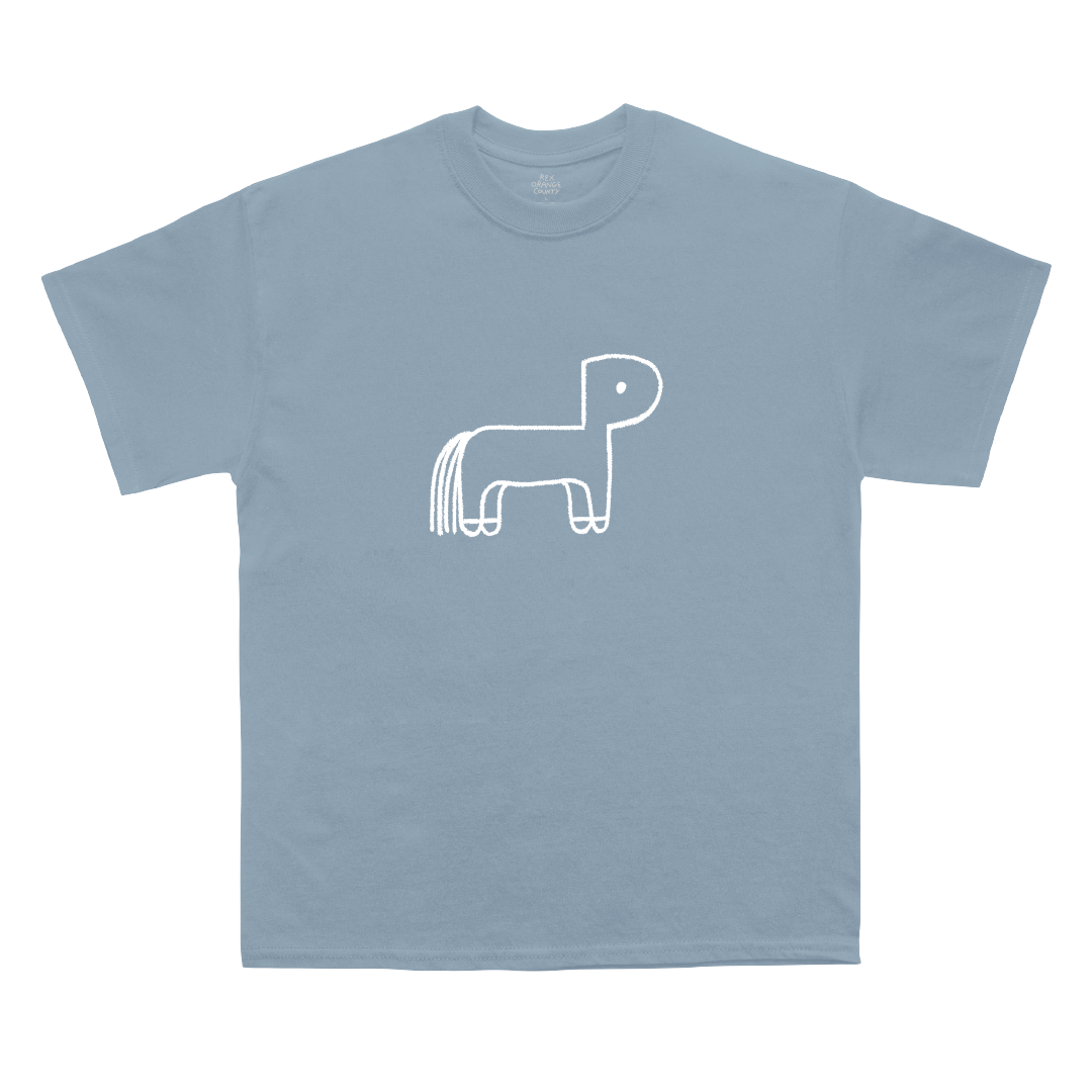 HORSE BLUE TEE