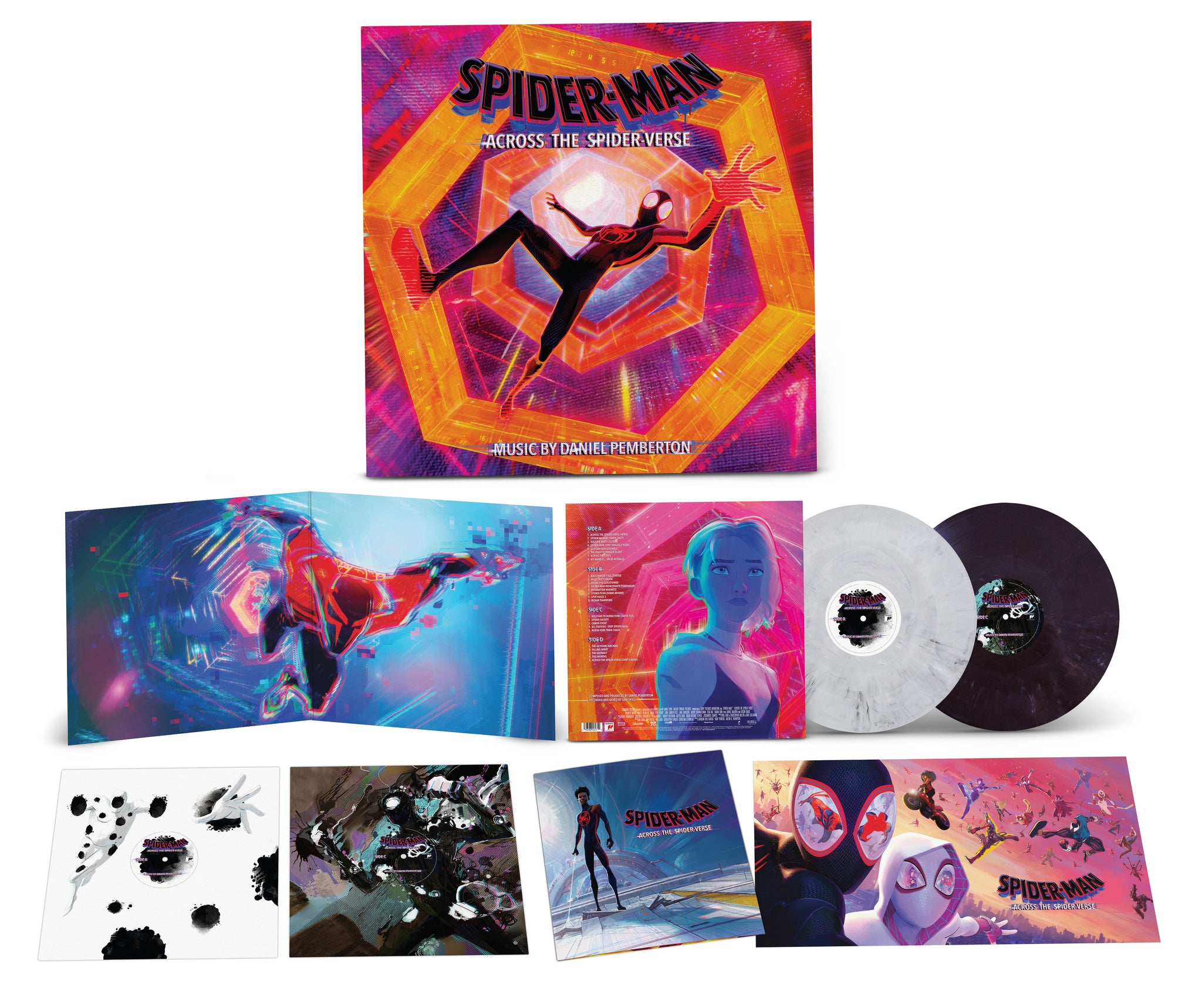 SpiderMan Across The SpiderVerse (Original Score) Soundtrack Vinyl