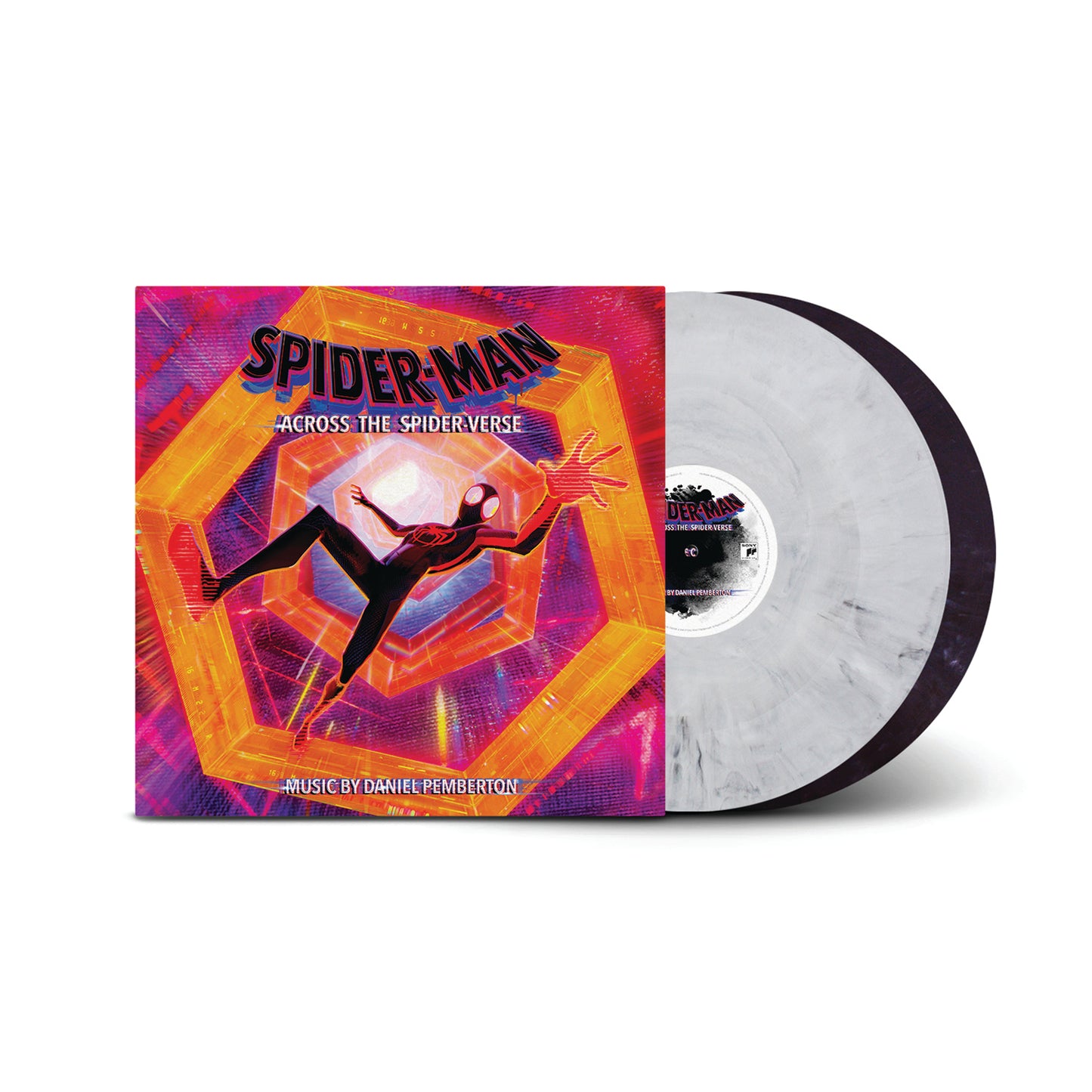 Daniel Pemberton Spider-Man: Across the Spider-Verse (2LP/Original  Score)[Booklet/Orange & Purple] Vinyl Record