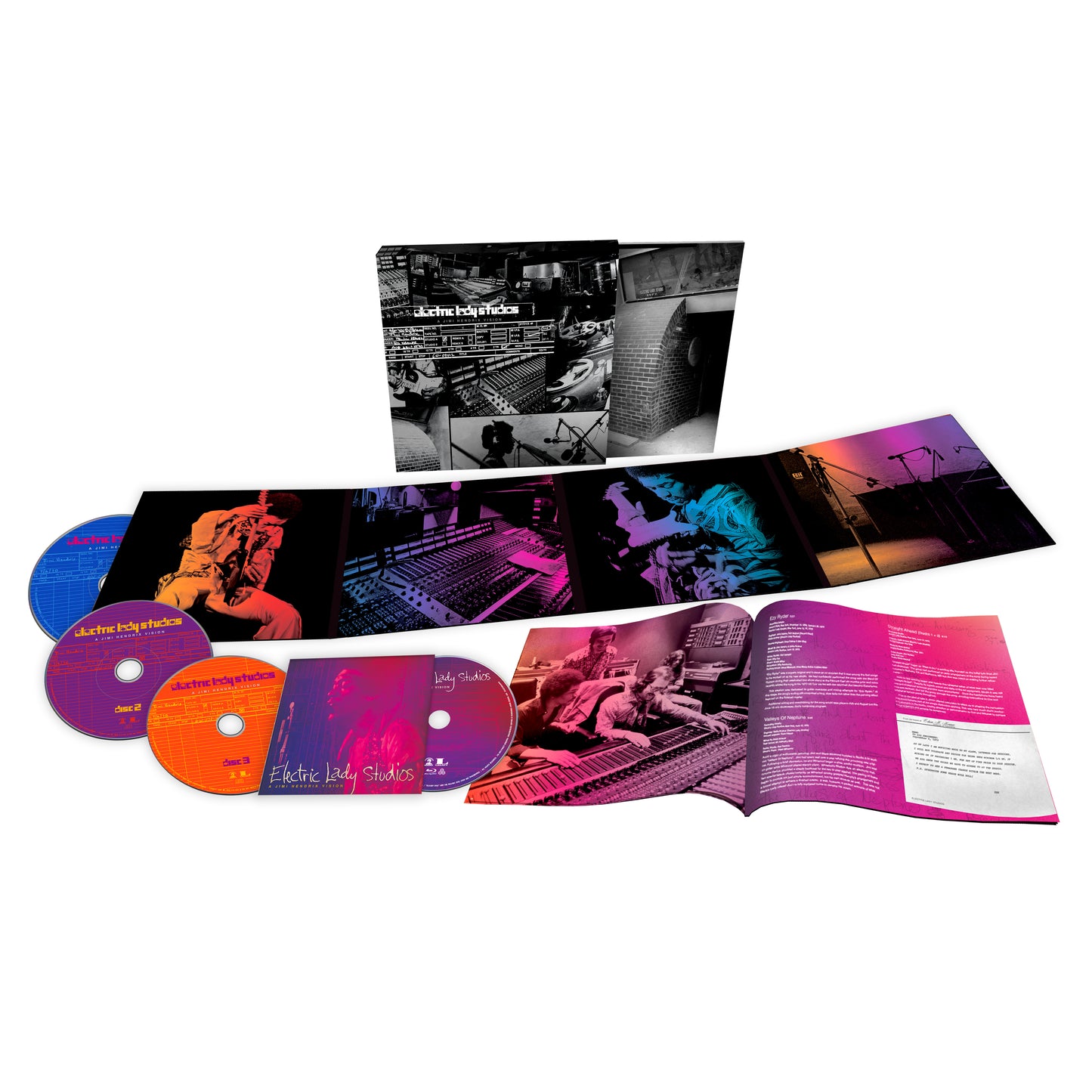 ELECTRIC LADY STUDIOS: A JIMI HENDRIX VISION 3CD + BLU RAY