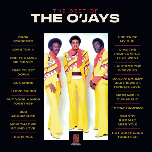 THE BEST OF THE O'JAYS VINYL