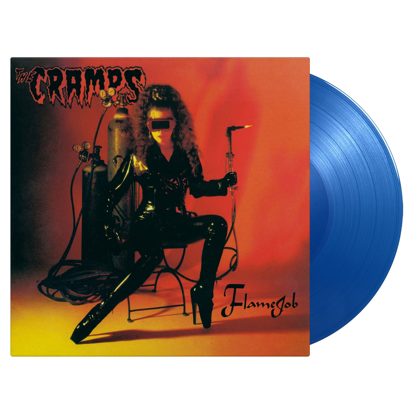 FLAMEJOB (TRANSLUCENT BLUE COLOURED) VINYL