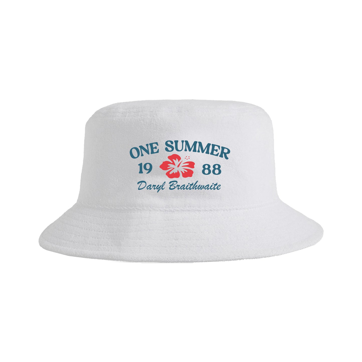 ONE SUMMER TERRY TOWELLING BUCKET HAT