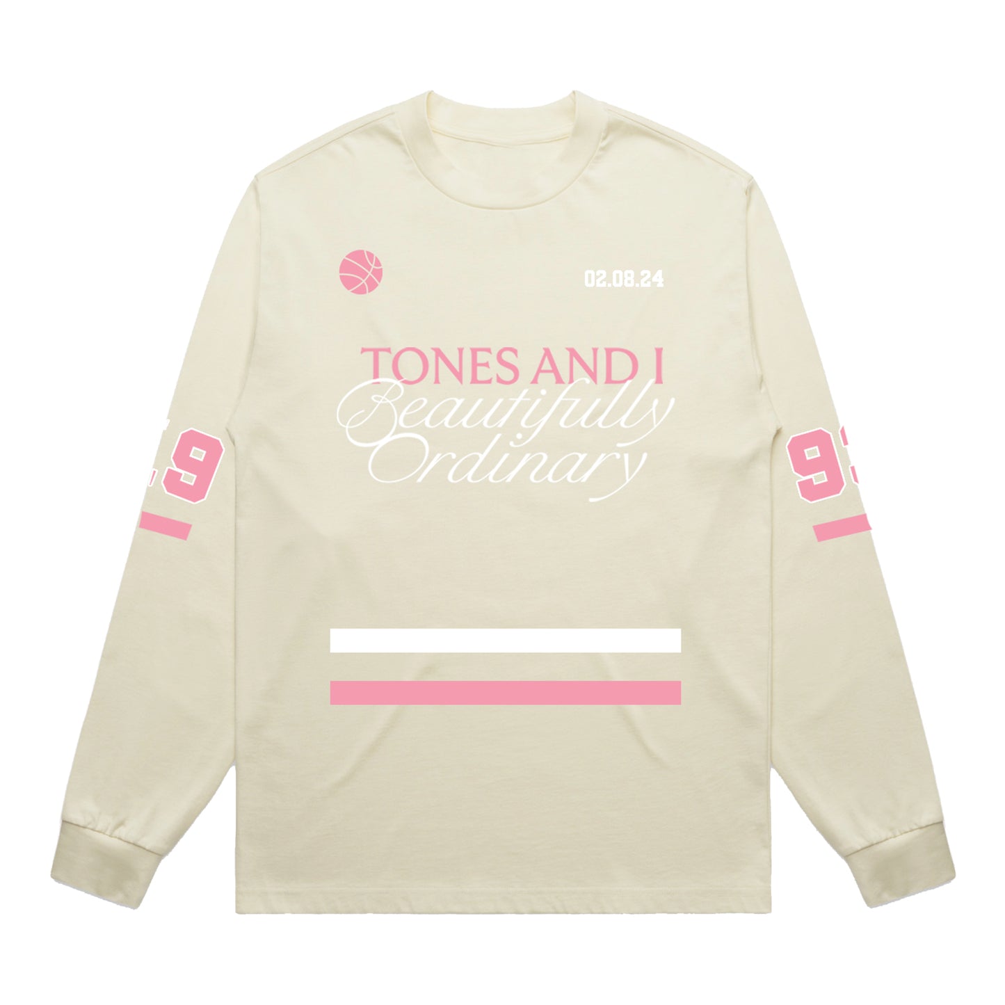 LONGSLEEVE JERSEY (BUTTER/PINK)