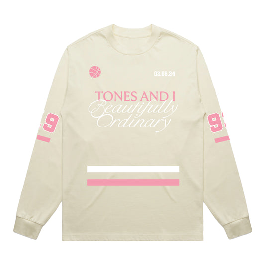 LONGSLEEVE JERSEY (BUTTER/PINK)