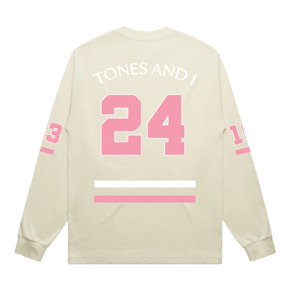 LONGSLEEVE JERSEY (BUTTER/PINK)