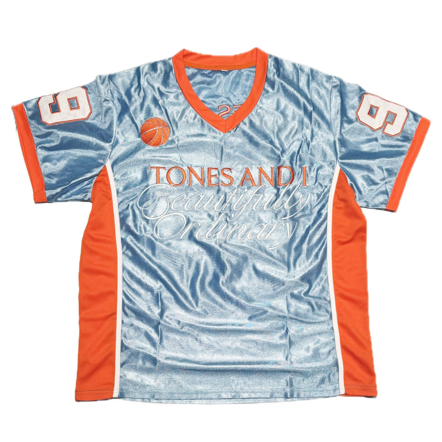 (PRE-ORDER) BASKETBALL JERSEY (ORANGE/BLUE)