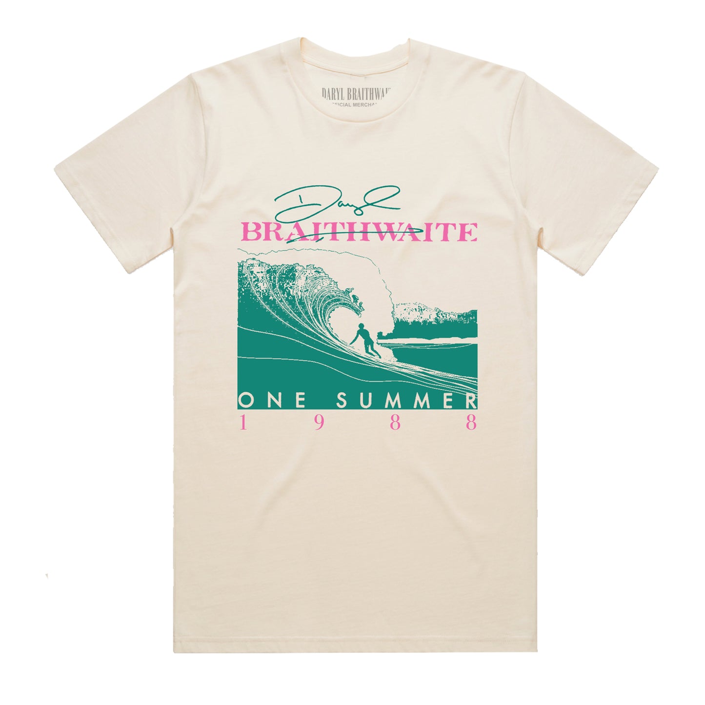 RETRO SURF ECRU TEE