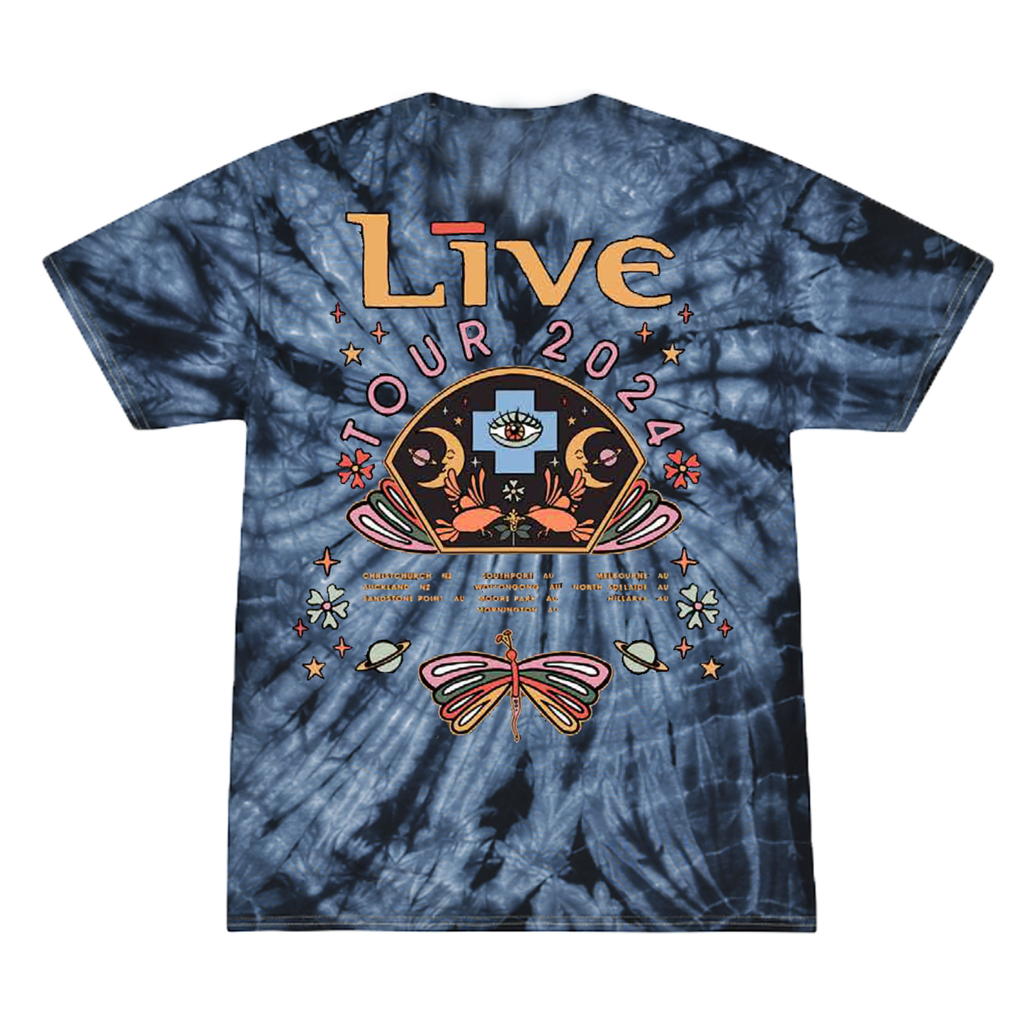 TIE DYE TOUR TEE