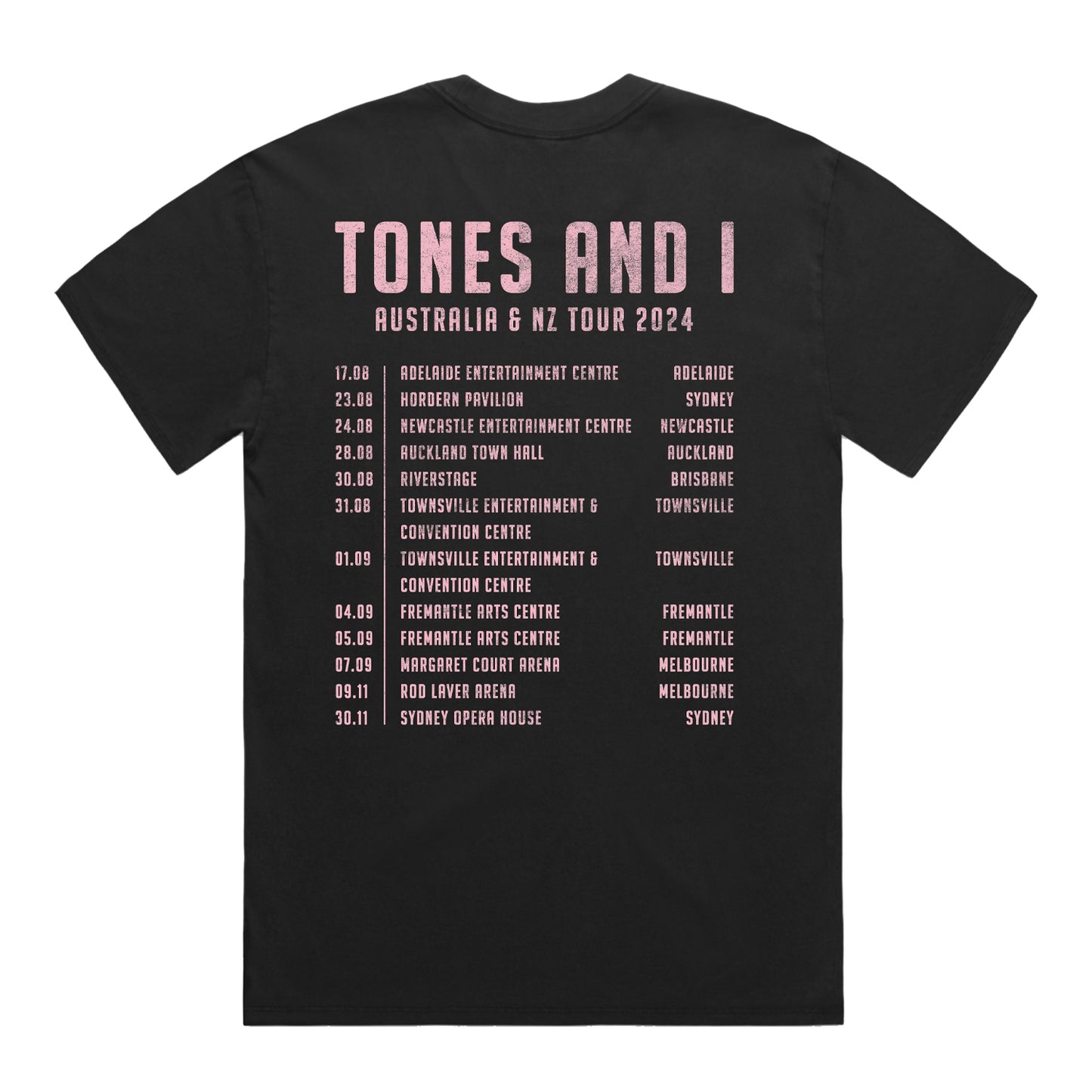 FADED BLACK TOUR TEE