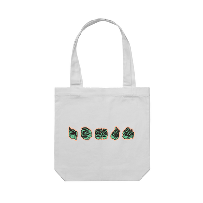 Snakes Tote (White)